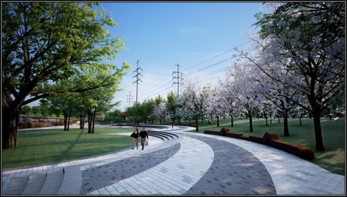 蜀山區(qū)匡河北段綠化提升工程9月初開工